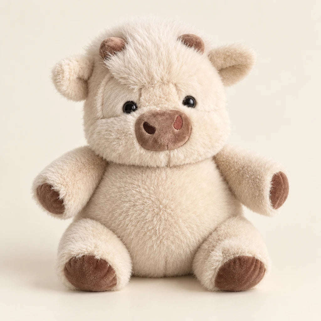 Muñeco De Peluche Cerdito Caqui
