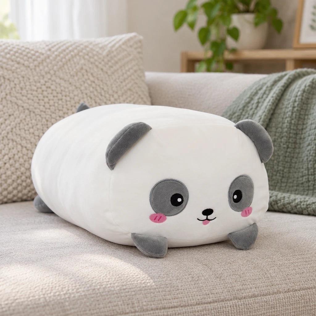 Muñeco De Peluche Panda Infantil Alargado