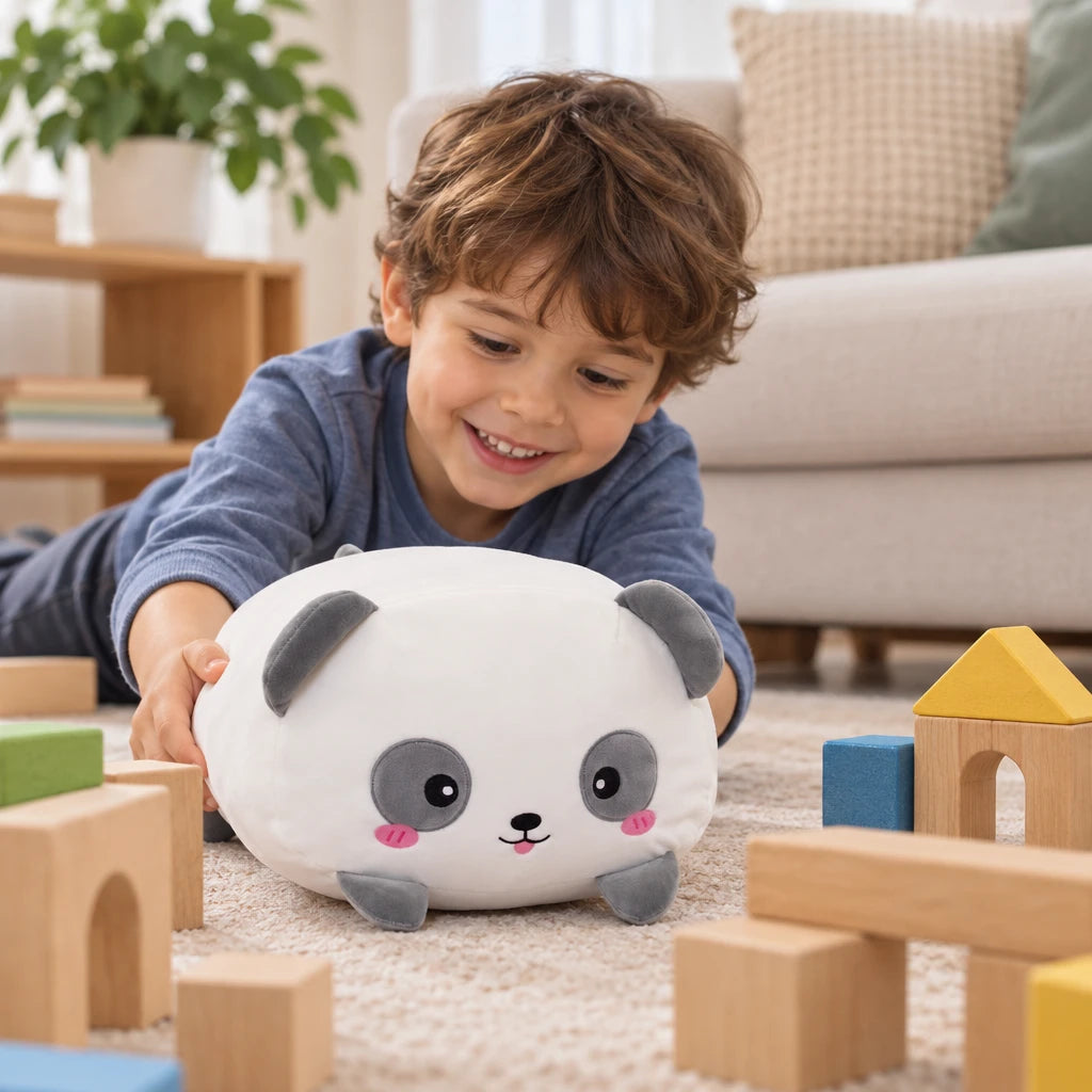 Muñeco De Peluche Panda Infantil Alargado