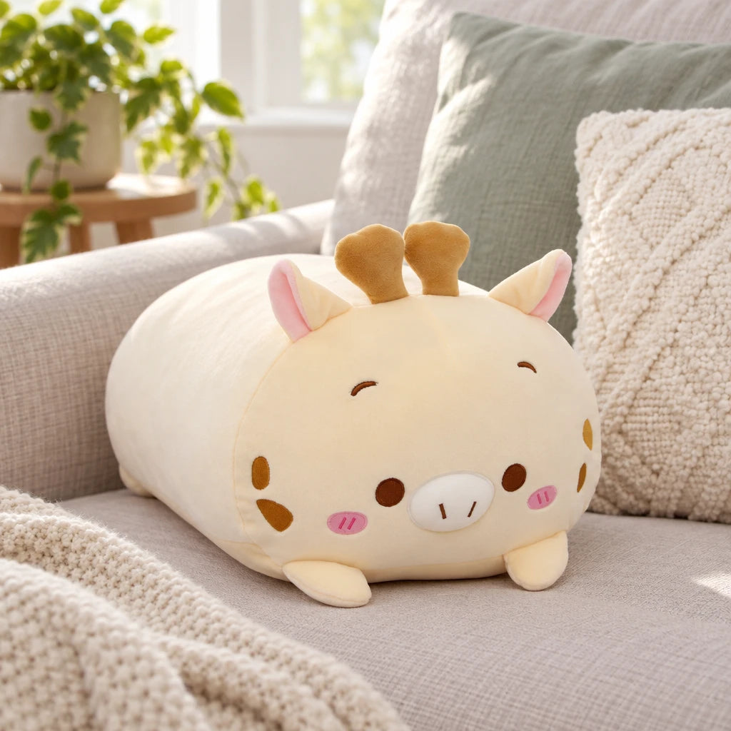 Peluche Cilíndrico Ciervo