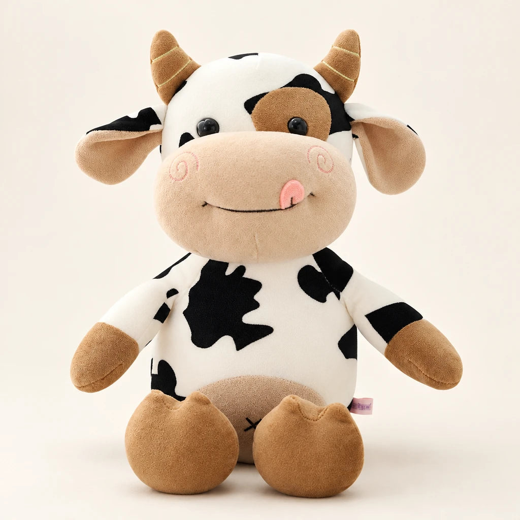 Peluche Con Manchas Vaca Lechera