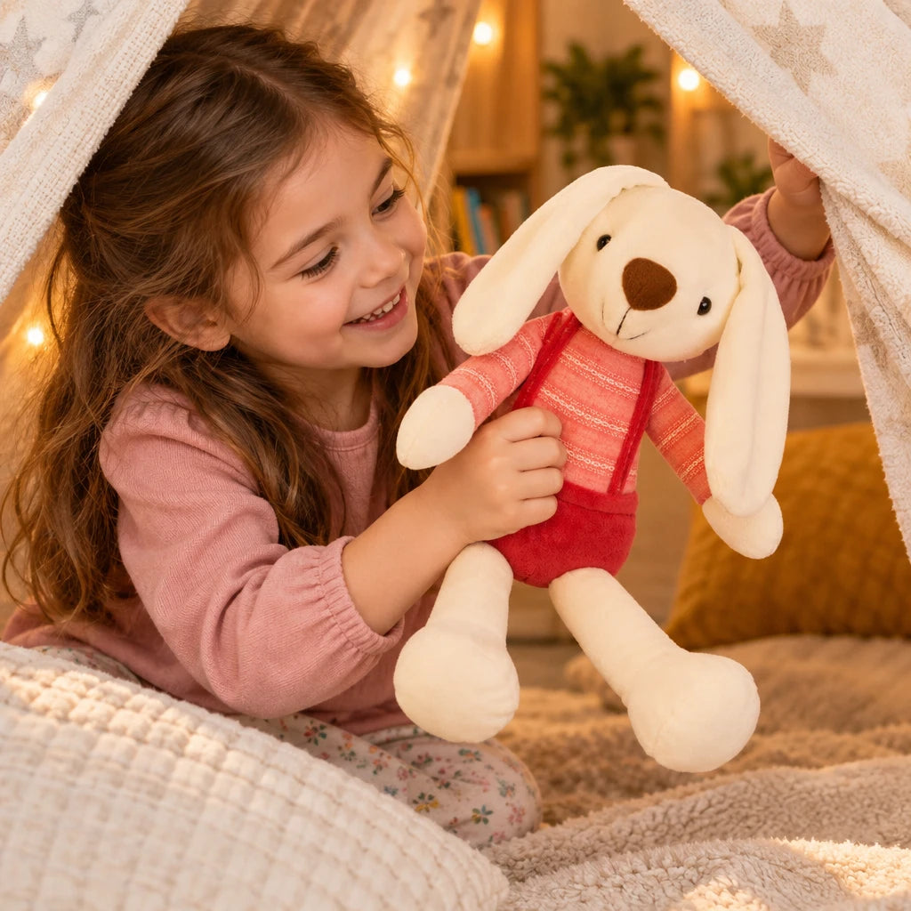 Peluche De Conejo Orejas Largas