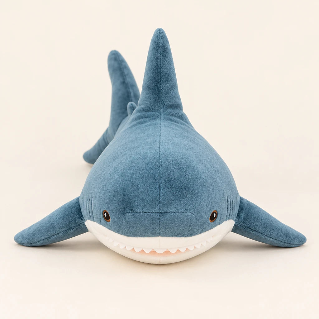 Peluche De Tiburon Azul