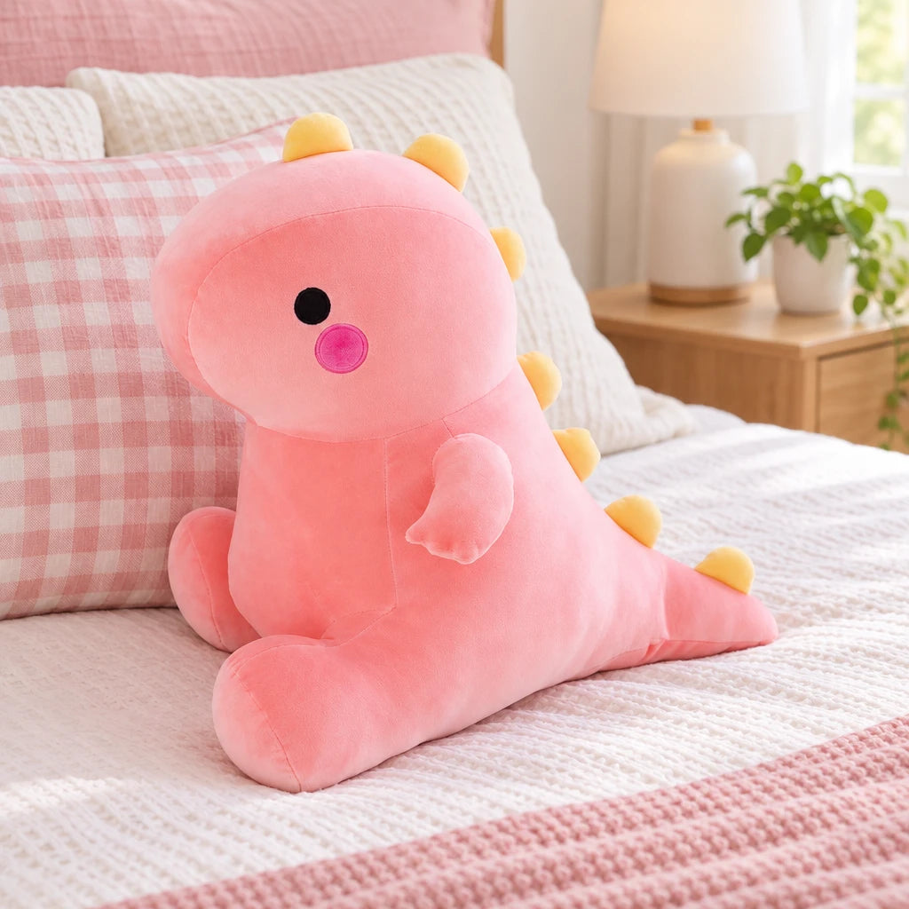 Peluche Dinosaurio Rosa