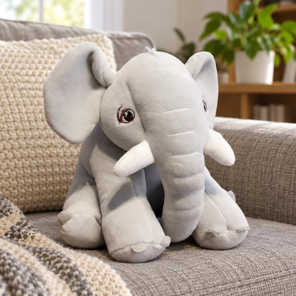 Peluche Elefante Gris