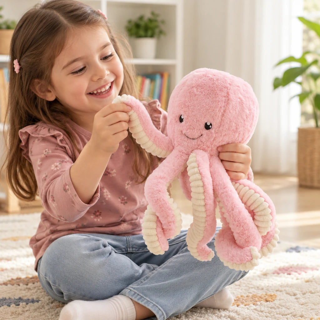 Peluche Forma De Pulpo