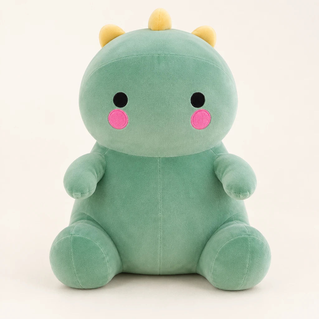 Peluche Muñeco Suave Dinosaurio Verde