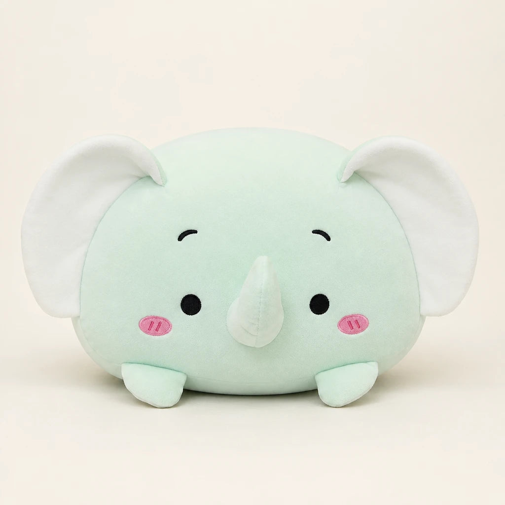 Peluche Verde Menta Elefante